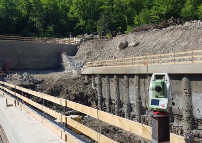 Geomonitoring – Tunnel des Evouettes