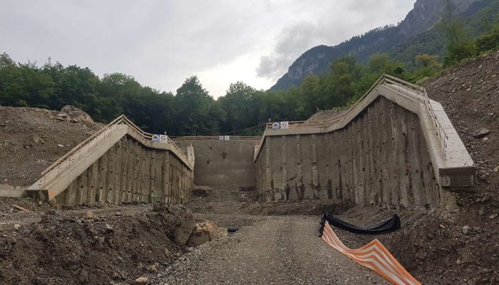 Geomonitoring Évouettes mesures deformation