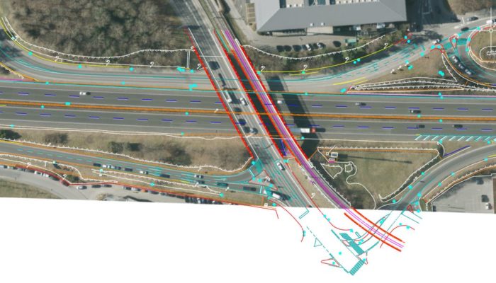 Mobile mapping Autoroute A1