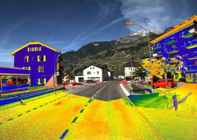 Mobile Mapping – Centre du village de Vétroz