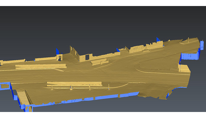 Mobile mapping Vétroz