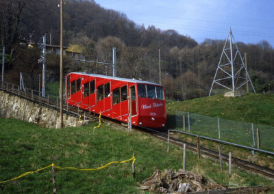 Funiculaire – Mont Pelerin – Mesures de voie par GRP