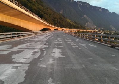 Viaduc de Chillon : Mesures lasercan