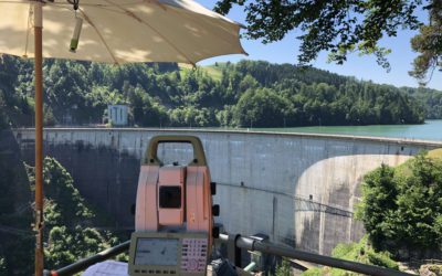 Géodésie : Barrage de Rossens
