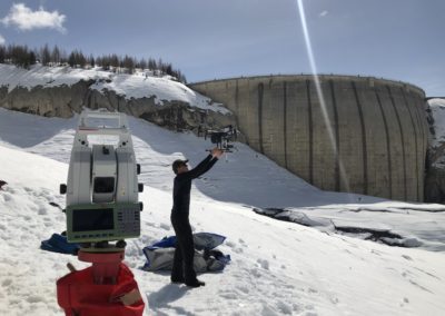 Inspection de barrage par drone
